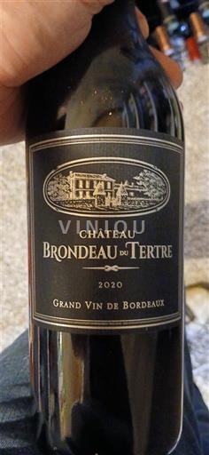 Bordeaux Château Brondeau Du Tertre 2020