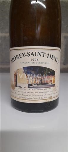 Burgundija Morey-Saint-Denis Patriarche Père & Fils Le Couvent de la Visitation 1996