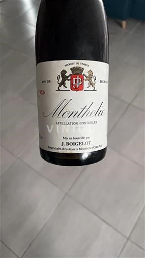 Bourgogne Monthélie J. Boigelot 1986