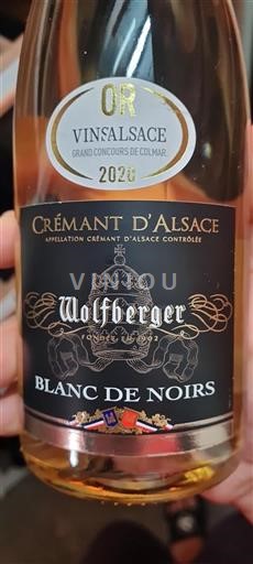 Alsace Crémant d'Alsace Wolfberger Blanc de Noirs 2020