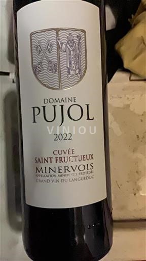 Linguadoca Minervois Domaine Pujol Saint Fructueux 2022