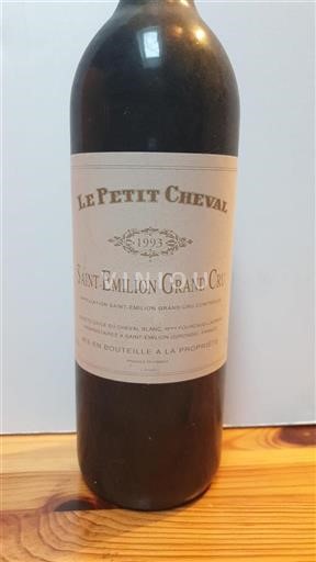 Burdeos Saint-Émilion Gran Cru Grand Cru Le Petit Cheval 1993