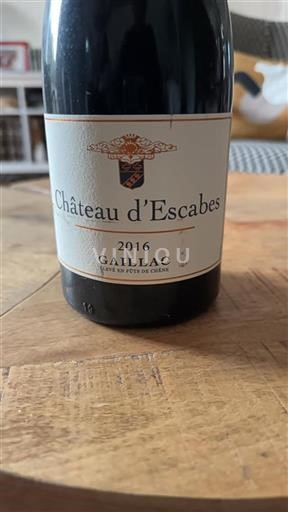 Lounais-Ranska Gaillac Château Escabes 2016