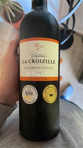 Bordeaux Saint-Émilion Grand Cru Château La Croizille 2015