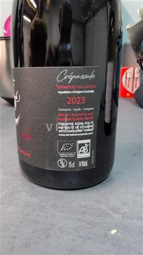 Languedoc Terrasses-du-larzac Domaine Nova Solis Crépuscule 2023