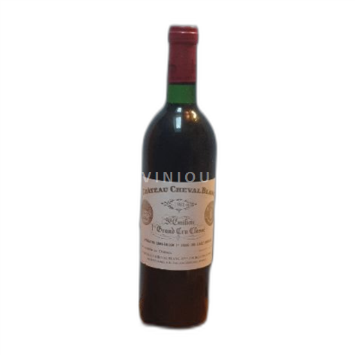 Bordeaux Saint-Émilion 1er Grand Cru Classé Château Cheval Blanc 1981