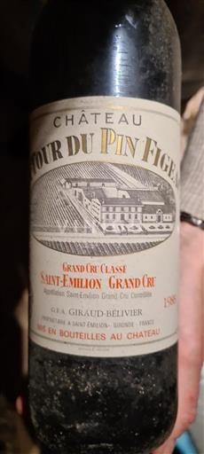 Bordeaux Saint-Émilion Grand Cru Grand Cru Château Tour Du Pin Figeac 1988