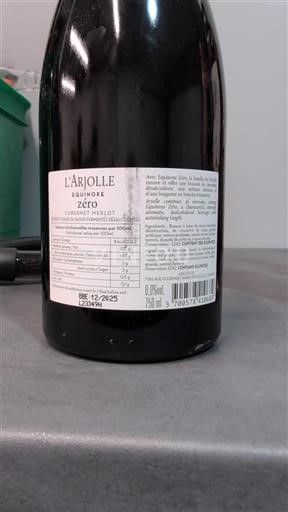 Languedoc Ikke specificeret Domaine L'arjolle Équinoxe Zéro Ikke årgangsbestemt