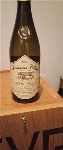 Burgundi Mâcon ja Mâcon-kylät Domaine Chêne 2022