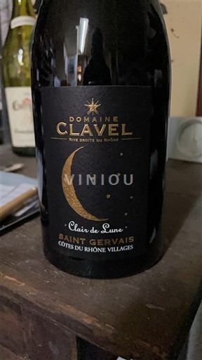 Thung lũng Rhône Không được chỉ định Domaine Clavel Clair de Lune 2021