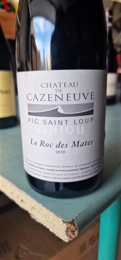 Languedoc Pic Saint-Loup Château Cazeneuve Le Roc des Mates 2010