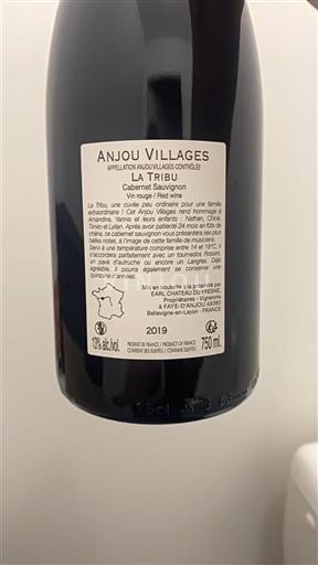 Thung lũng sông Loire Anjou Villages Château Fresne La Tribu 2019