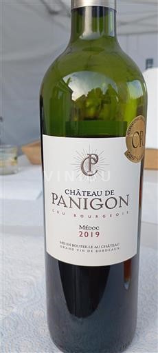 Bordéus Médoc Château de Panigon 2019