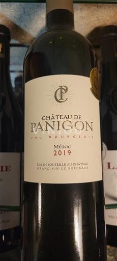 Bordoja Médoc Château de Panigon 2019