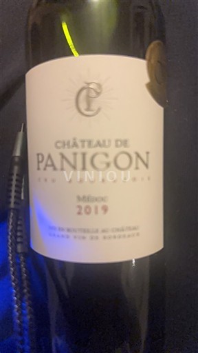 Bordeaux Médoc Château de Panigon 2019