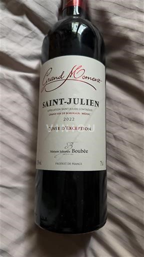 Bordeaux Saint-Julien Maison Johanès Boubée Grand Moment 2022