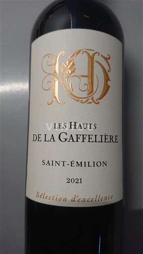 Bordeaux Saint-Émilion Les Hauts De La Gaffelière 2021