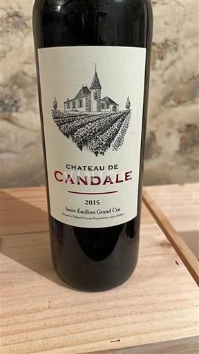 Bordeaux Saint-Émilion Grand Cru Grand Cru Château Candale 2015