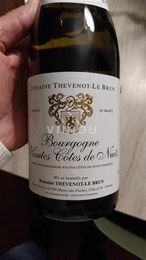 Burgundi Määrittelemätön Domaine Thevenotle Brun 2023