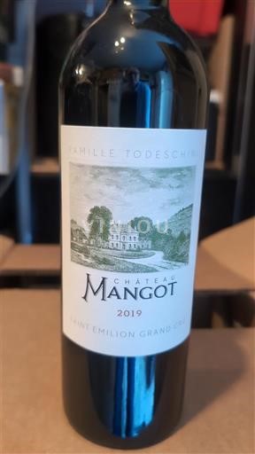 Bordeaux Saint-Émilion Grand Cru Grand Cru Château Mangot 2019