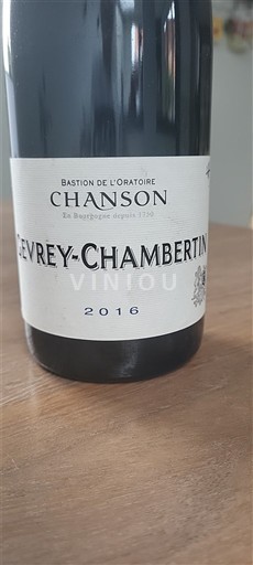 Burgundy Gevrey-Chambertin Chanson 2016