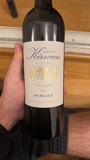 Bordeaux Margaux Grand Cru Château Kirwan 2017