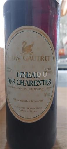 Poitou-Charentes Pineau-des-Charentes Jules Gautret Không niên vụ