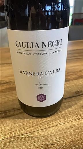 Piëmont Barbera d'Alba Giulia Negri 2020