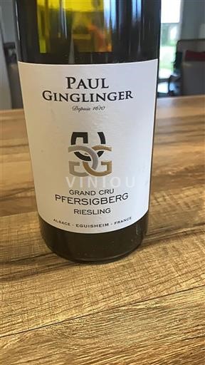 Alsace Alsace Grand Cru Grand Cru Paul Ginglinger Pfersigberg 2021