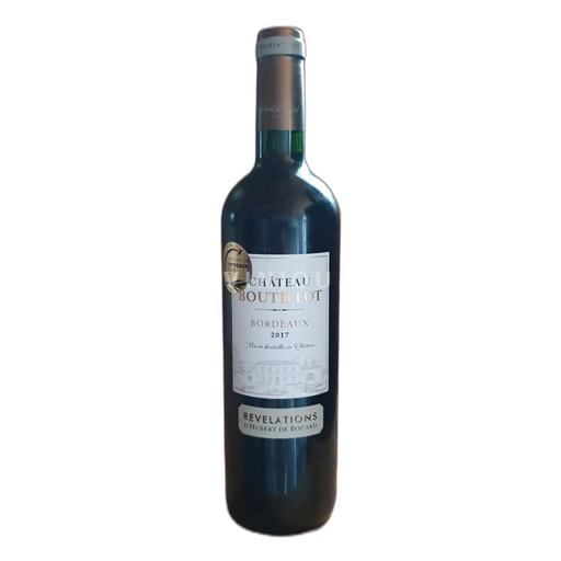 Bordeaux Château Boutillot Révélations d'Hubert de Boüard 2017