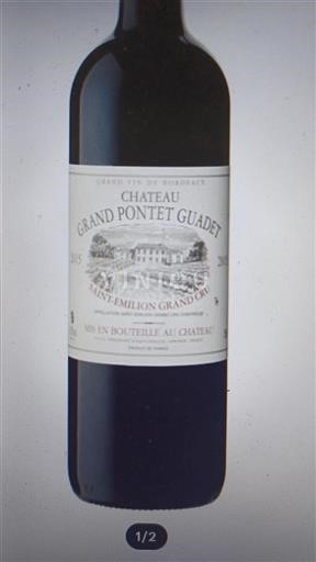 Burdeos Saint-Émilion Grand Cru Château Grand Pontet Guadet 2015