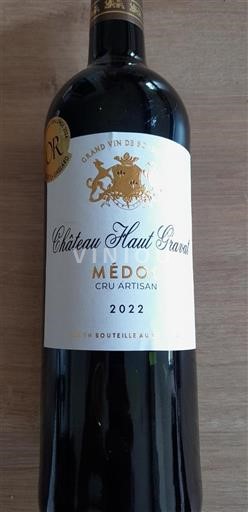 Bordéus Médoc Château Hautgravat 2022