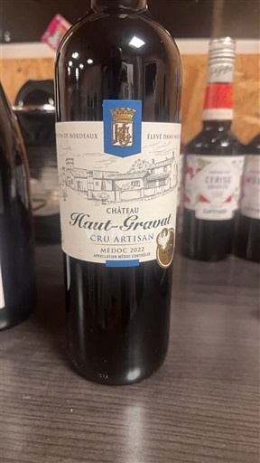 Bordeaux Médoc Château Hautgravat 2022