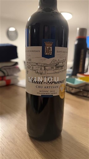 Bordeaux Médoc Château Hautgravat 2022