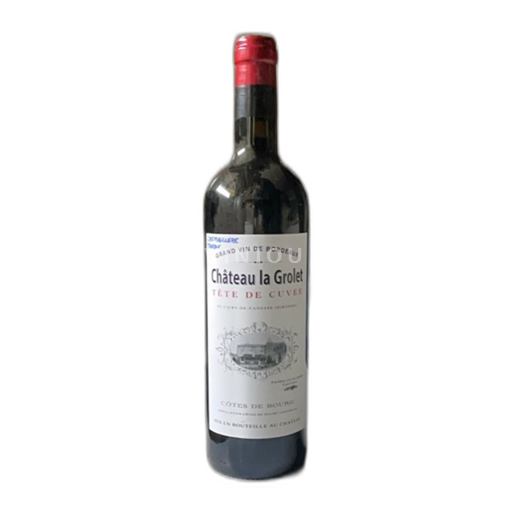 Vin Rouge sec Tête de Cuvée Château La Grolet 2018 France Bordeaux Côtes-de-bourg AOC