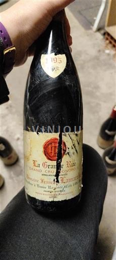 Burgundija Velika ulica Grand Cru Domaine La Marche La Grande Rue 1995