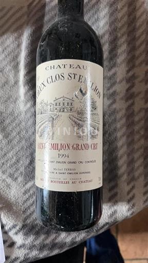 Bordeaux Saint-Émilion Grand Cru Grand Cru Vieux Clos St Emilion 1994
