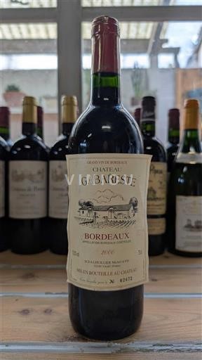 Bordeaux Château Gabareste 2000