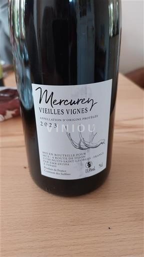 Burgundi Mercurey Vieilles Vignes 2023