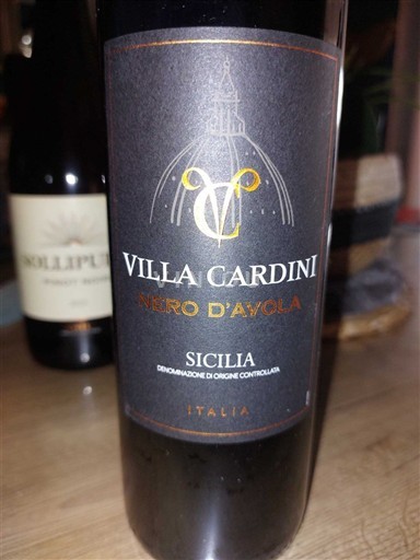 Sicily Villa Cardini Nero d'Avola Non-Vintage