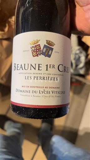Burgundy Unspecified Premier Cru Domaine Lycée Viticole Les Perri%c3%a8res 2019