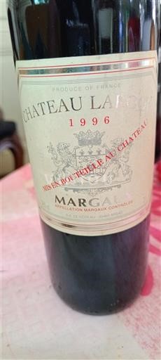 Burdeos Margaux Grand Cru La Rose 1996