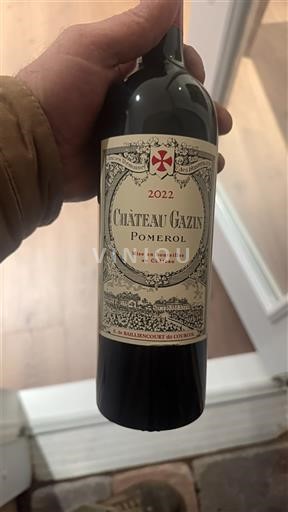 Bordeaux Pomerol Château Gazin 2022