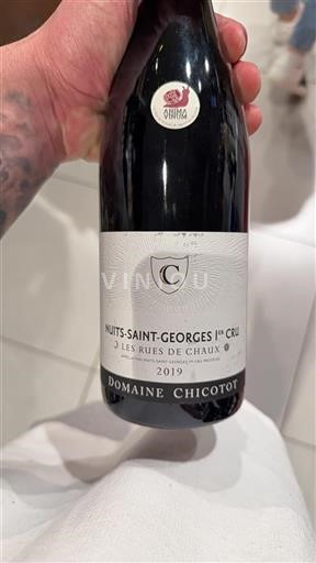 Burgundija Nuits-Saint-Georges Premier Cru Domaine Chicotot Les Rues de Chaux 2019