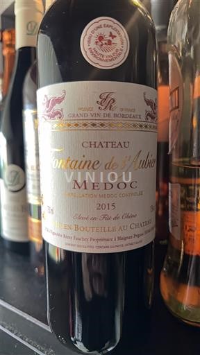 Bordeaux Médoc Château Fontaine De L'aubier 2015
