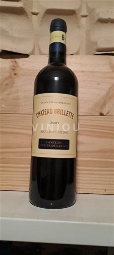 Bordeaux Moulis-en-Médoc Château Brillette Comte du Perier de Larsan 2005