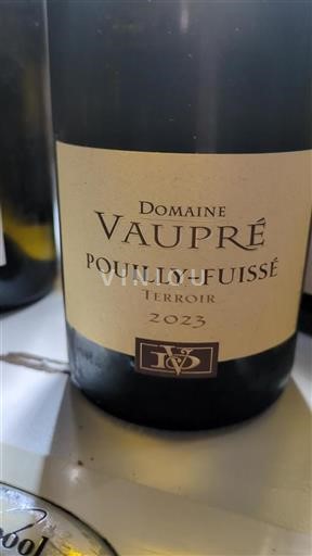 Burgundy Pouilly-Fuissé Domaine Vaupré Terroir 2023