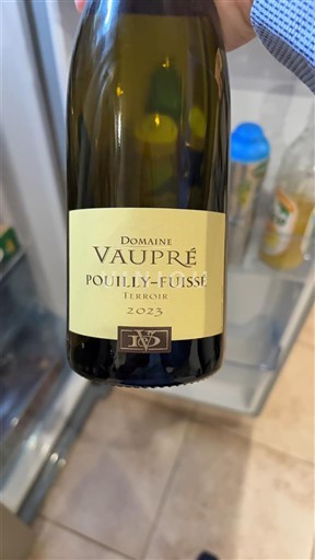 Burgund Pouilly-fuissé Domaine Vaupré Terroir 2023