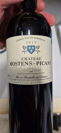 Burdeos No especificado Château Hostenspicant 2017