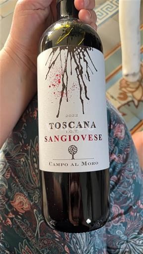 Toscana Campo Al Moro Sangiovese 2022